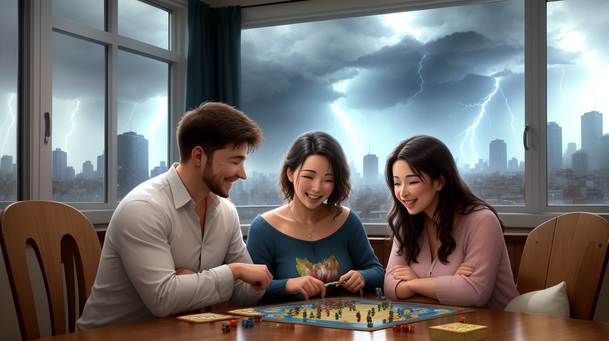 Lire la suite à propos de l’article Les 30 meilleures activités à faire en famille quand il pleut: idées pour s’amuser malgré la météo maussade