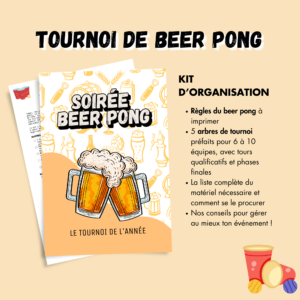 Kit Tournoi de Beer-Pong