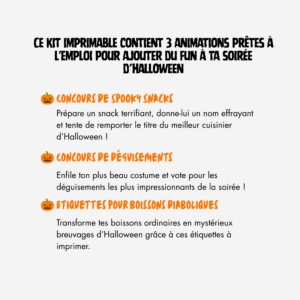 Kit d’animations pour Halloween
